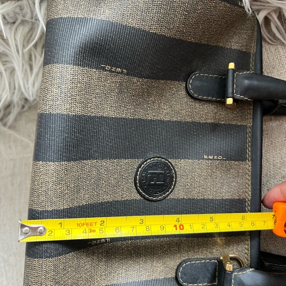 Authentic Fendi Small Pequin Frame Boston Bag

﻿ - Picture 10 of 16